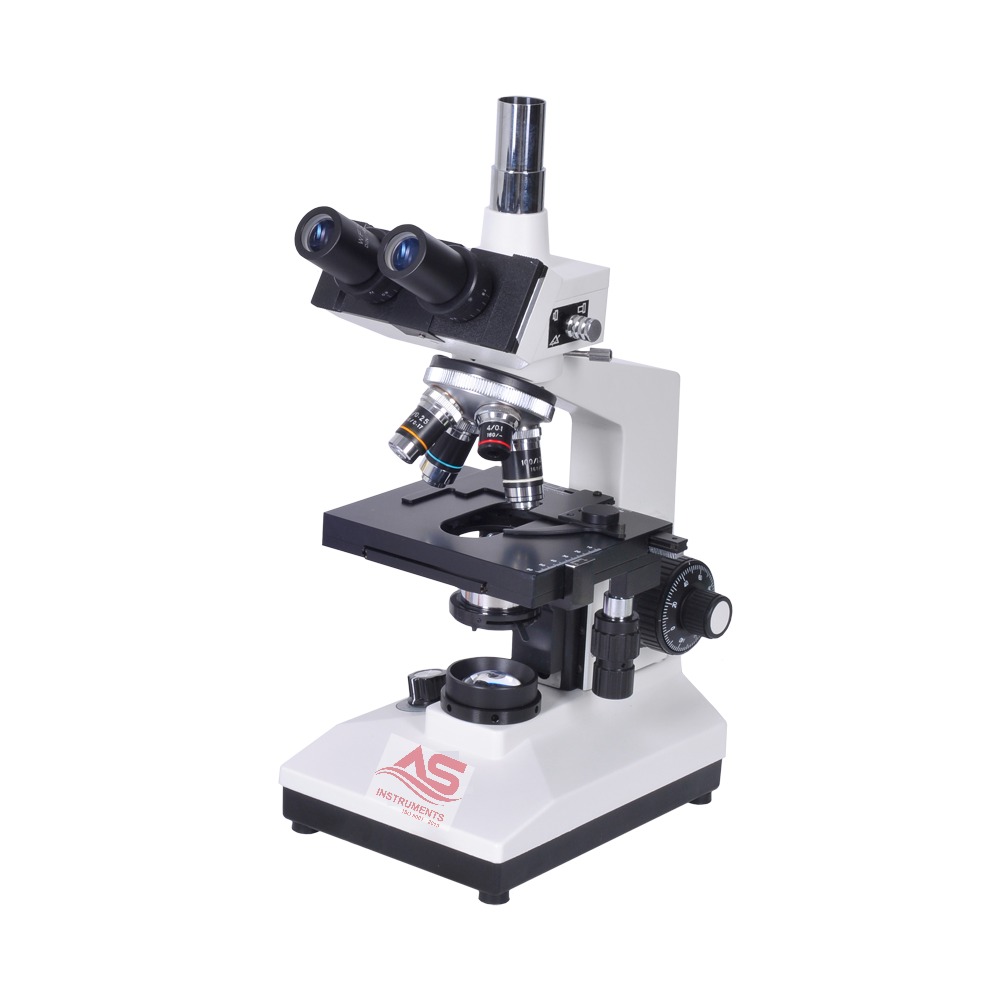 Co-axial Trinocular Microscope